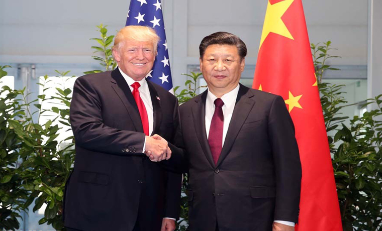 習近平會見美國總統特朗普