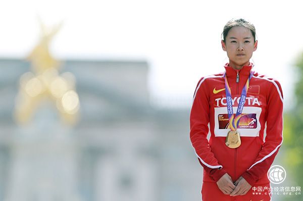 倫敦世錦賽的最后一個比賽日，競走賽場上刮起了一鎮“中國風暴”