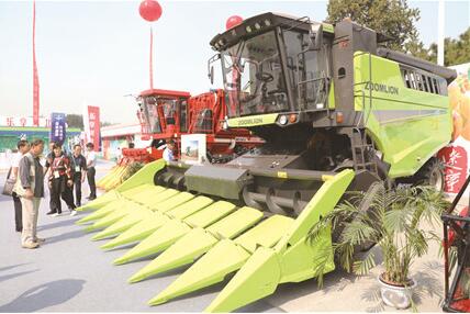 中聯重科三大產品點亮第十五屆農交會