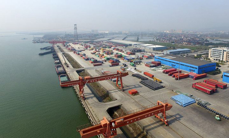 乘“擁江發展”東風 杭州港重返億噸大港