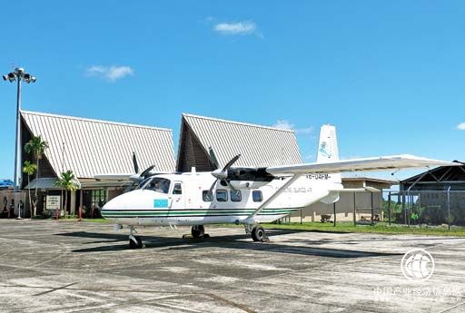 中國航空工業研制的運12E在密克羅尼西亞正式運營