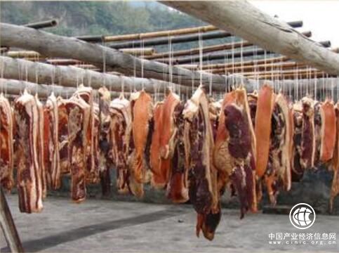 四川北川臘肉借電商助農民脫貧增收