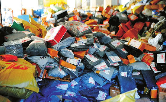 春節期間中國快遞業完成業務量6822萬件