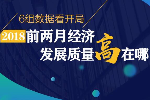 6組數據看開局：2018前兩月經濟發展質量高在哪