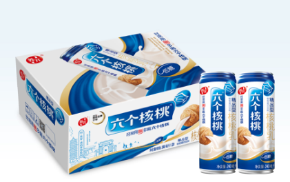 長期飲用核桃乳好處多 六個核桃受消費者青睞