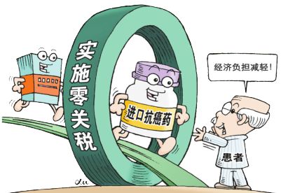 抗癌藥等28項進口關稅取消，5月1日起癌癥患者藥費負擔減輕