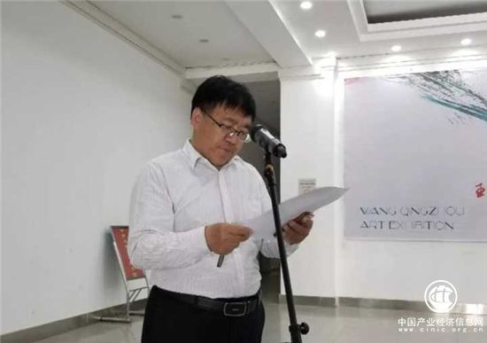 王清州畫展于5月17日下午在甘肅美術館開幕