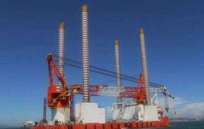 我國自主研發世界最海上風電施工平臺交付