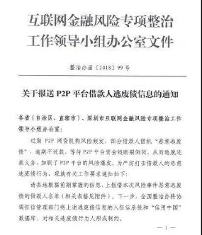 宜人貸上報逃廢債借款人名單 相關信息將納入征信系統