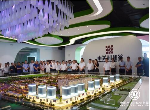 白溝新城管委會一行考察隆基泰和和谷產業園
