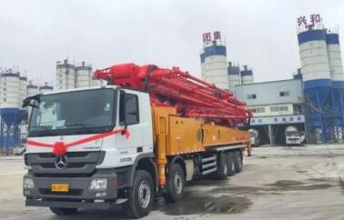 天津渤海和興集團有限公司超長泵車開啟新征程