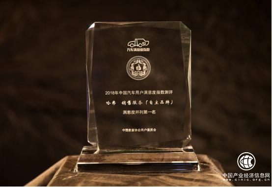 拿下CACSI用戶滿意度四項第一，哈弗正在謀更大的局