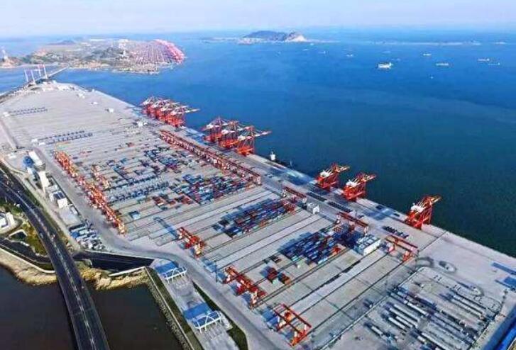 洋山深水港區四期工程通過竣工驗收