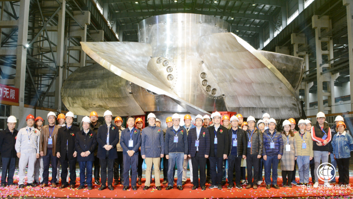 我國自主研發世界最大單機容量200MW軸流式水輪機首臺轉輪通過驗收