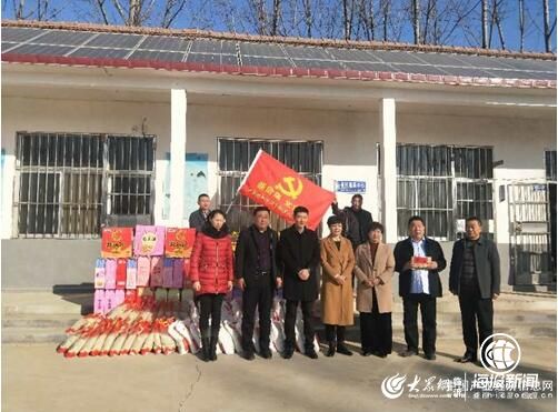 新春送關懷 山東省沂南縣委統戰部組織愛心企業走訪慰問幫扶貧困戶