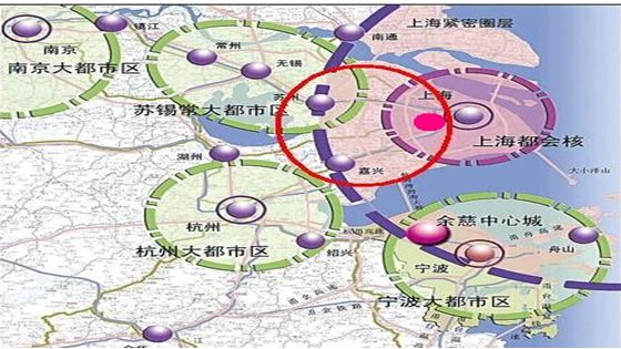 上海首次提出將建“長三角一體化發展示范區”