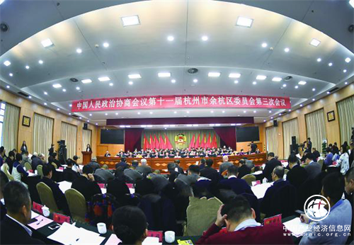 2019余杭區兩會銅米集團張焱提議加強金融科技推動多層次發展