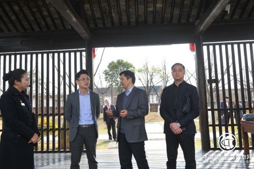 民創集團董事會主席彭希一行赴洋河股份公司考察交流