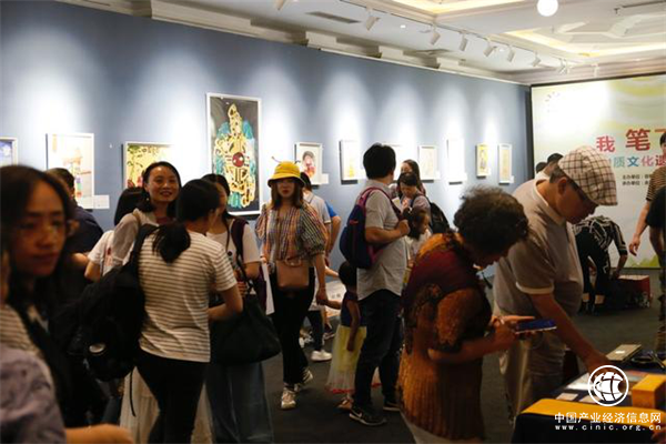 非遺童盟非遺傳承國際兒童公益畫展，3天接待觀眾突破10萬人次