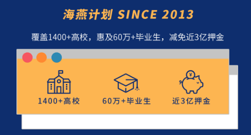 北京自如租房攜第七季“海燕計劃”讓畢業生住房更加“自如”