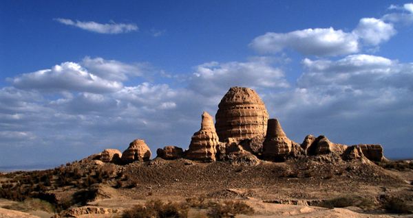 世界文化遺產甘肅鎖陽城啟塔爾寺遺址考古發掘