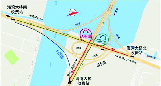 免費通行！膠州灣大橋李村河互通立交匝道年底開建