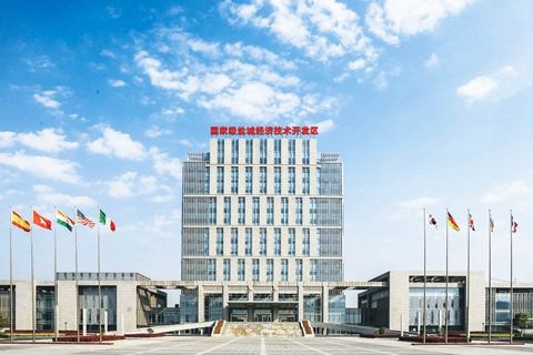 江蘇鹽城經開區新能源汽車形成全產業鏈