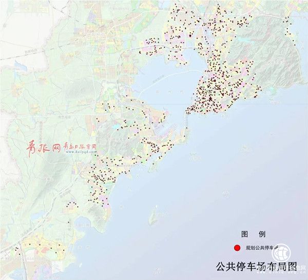 青島中心城區將增19萬余個車位