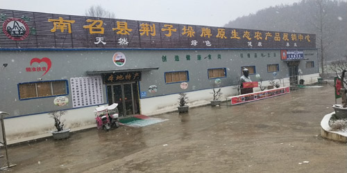 河南省南召縣喬端鎮：“云端”俏銷農產品 群眾獲益增收高