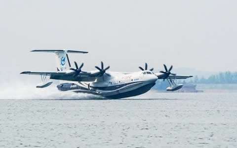 國產大型水陸兩棲飛機AG600M全面進入型號取證試飛階段