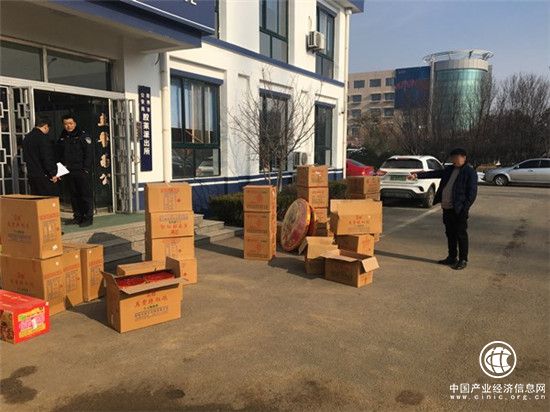 膠州兩男子非法運輸、存儲、售賣煙花爆竹 被拘留