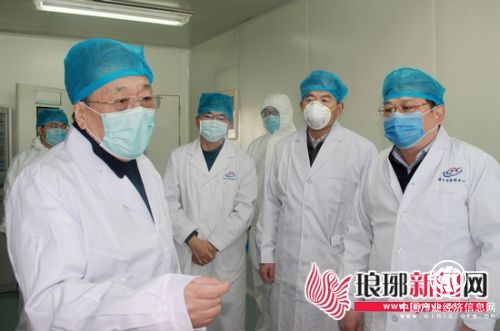 王玉君到市疾控中心督導新型冠狀病毒感染的肺炎疫情防控工作