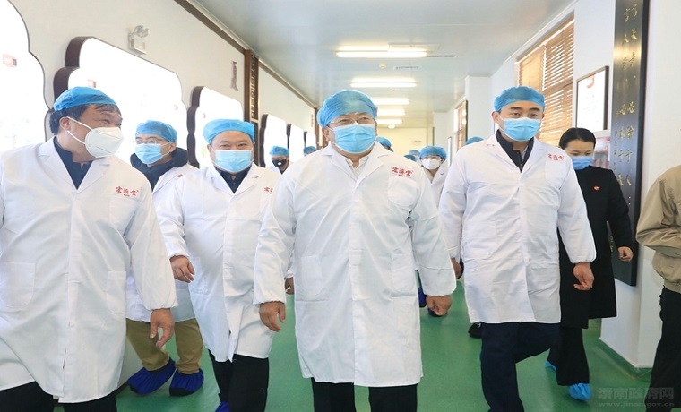 王忠林督導檢查疫情防控工作