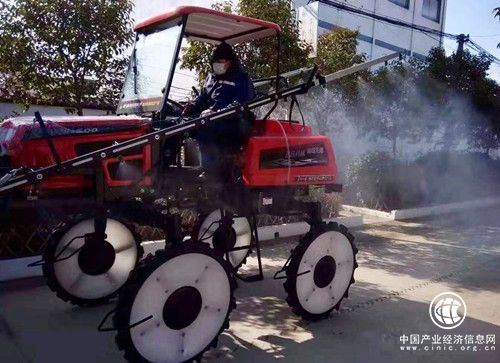 農機派上新用場 疫情防控發揮大效用
