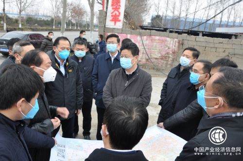 孟慶斌到順和國際智慧物流園項目現場督導調研