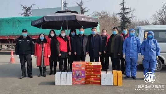抗擊疫情 河南省靈寶市豫靈鎮文飛公司愛心捐贈彰顯大愛