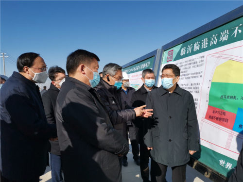 快訊！王玉君帶隊到臨港區調研疫情防控及重點項目建設情況