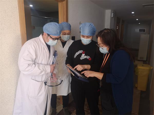 城陽集中隔離醫學觀察點暖心服務送關懷