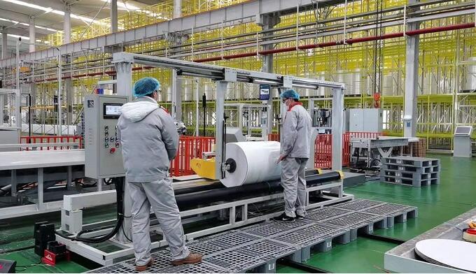 機械總院集團智能化無紡布生產線建成投用