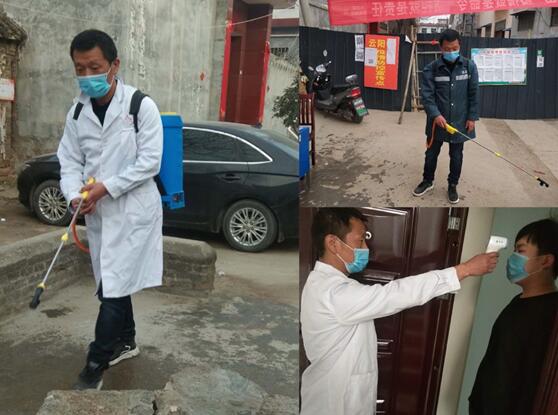 河南省南召縣云陽鎮黨員干部在防疫戰中踐行初心使命