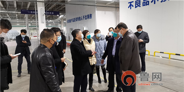 青島市副市長耿濤赴青島悟牛智能公司調研