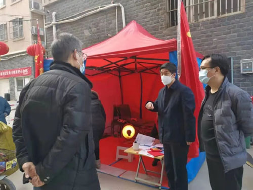 臨漳縣委組織部“三三三”模式 織密織牢疫情“紅色”防控網