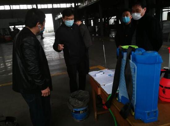 河南省方城縣委副書記潘自欽到廣陽鎮指導疫情防控及復工復產工作