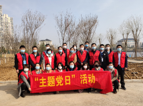 臨沂市投資評審支部和非稅處支部主題黨日活動接地氣
