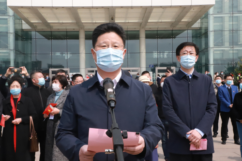 快訊！臨沂市隆重歡迎首批凱旋的26名白衣戰士