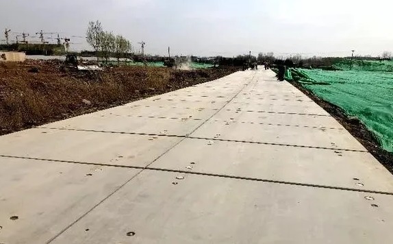 先行區中科新經濟科創園首段裝配式道路這樣誕生