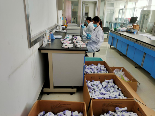 市檢驗檢測中心打出開學復課“組合拳”