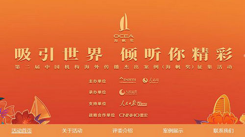 第二屆中國機構海外傳播杰出案例“海帆獎”評選結果揭曉