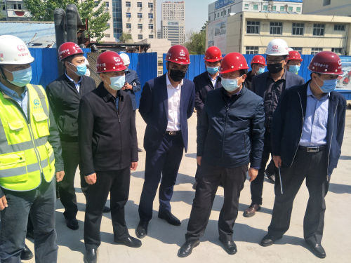 市領導調研臨沂火車站改造工作