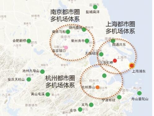 長三角打造“世界級機場群” 南通新機場成最大亮點
